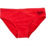Speedo Junior Boys Logo 6.5cm Brief Red/Black