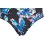 Speedo Mens Bio-Illuminate Allover Print 8cm Briefs Black/Blue