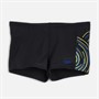 Speedo Junior Boys Placement Printed Aquashorts Black/Blue