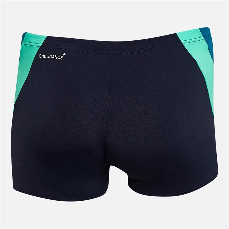 Speedo Mens Hyperboom Logo Splice Aquashorts Navy