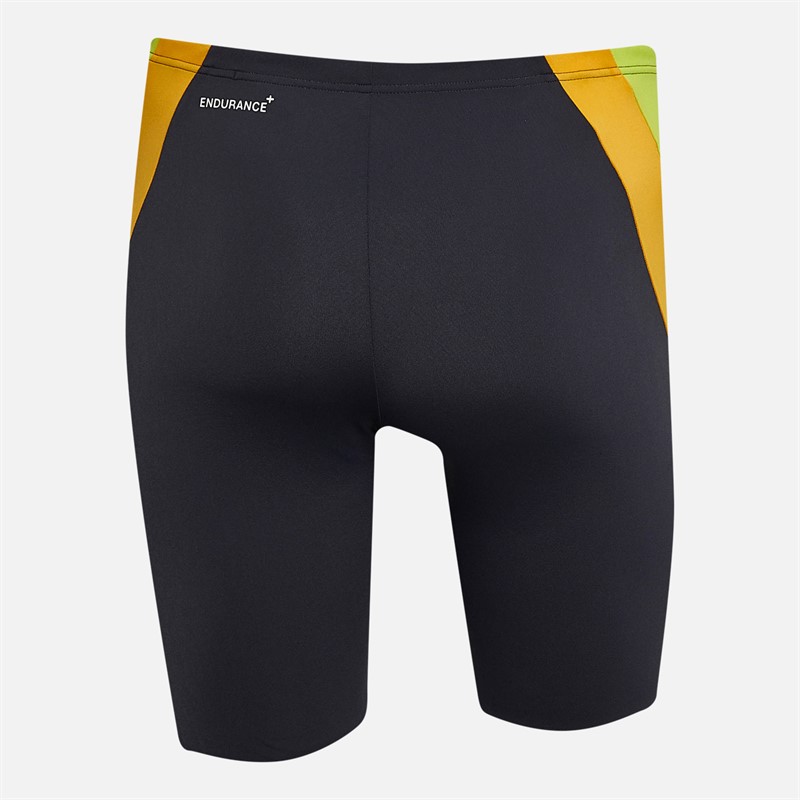 Speedo Mens Hyperboom Logo Splice Jammer Light Grey