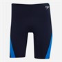Speedo Mens Hyperboom Logo Splice Jammer Navy
