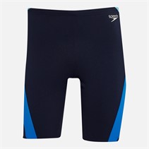 Speedo Mens Hyperboom Logo Splice Jammer Navy