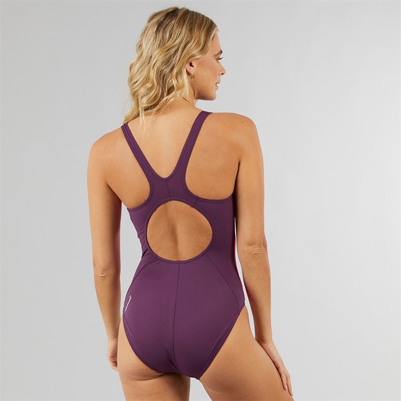 Speedo Womens Colourblock 2.0 Swimsuit Purple/Pink