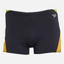 Speedo Mens Hyperboom Logo Splice Aquashorts Light Grey