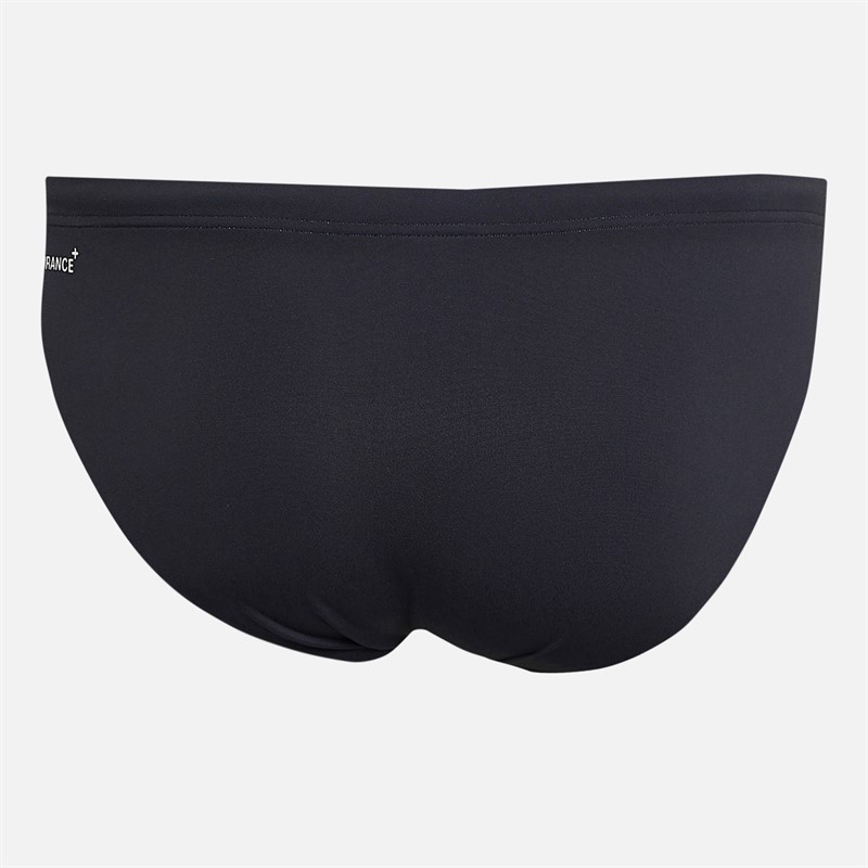 Speedo Mens Hyperboom Logo Splice 7cm Swimming Briefs Light Grey