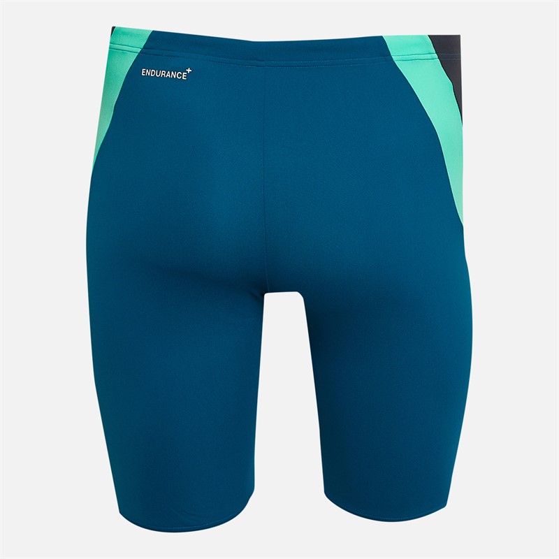 Speedo Mens Hyperboom Logo Splice Jammers Blue