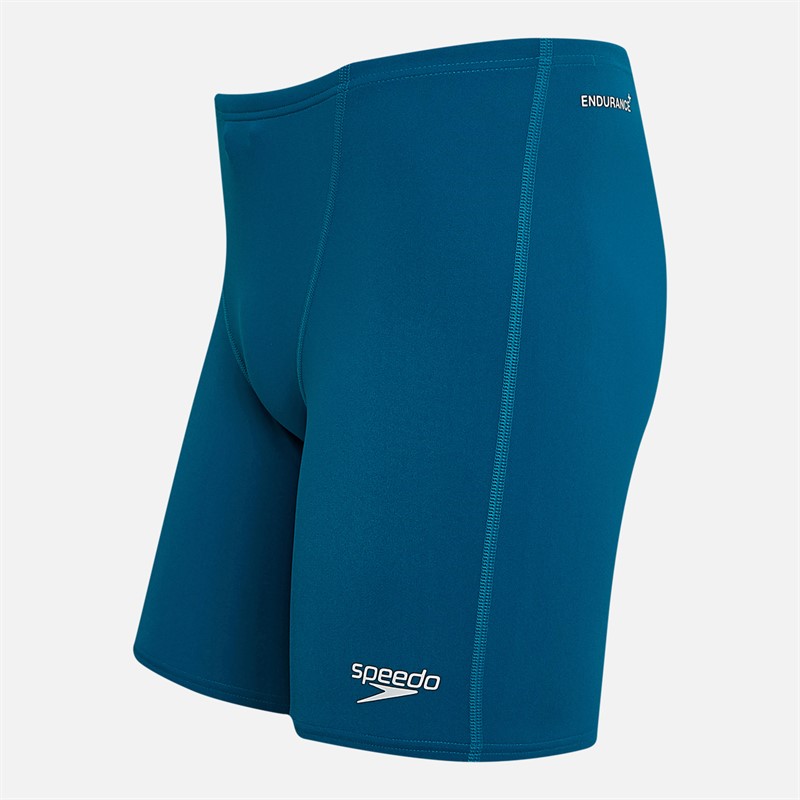 Speedo Mens Eco Endurance + V-Cut Mid Jammer Blue