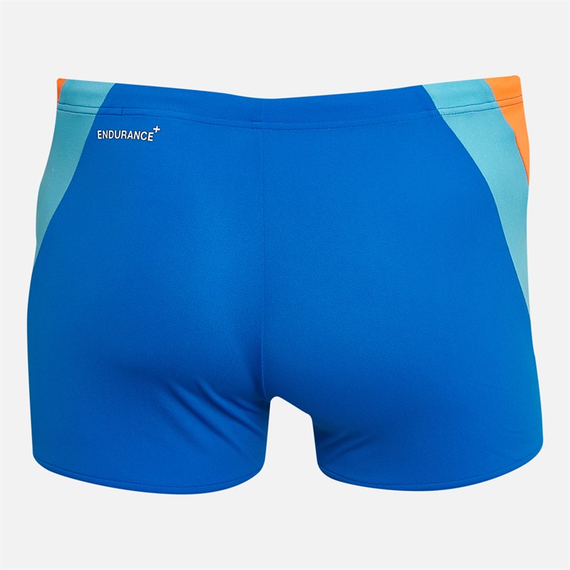 Speedo Mens Hyperboom Logo Splice Aquashorts Blue