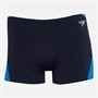 Speedo Mens Hyperboom Logo Splice Aquashorts Navy