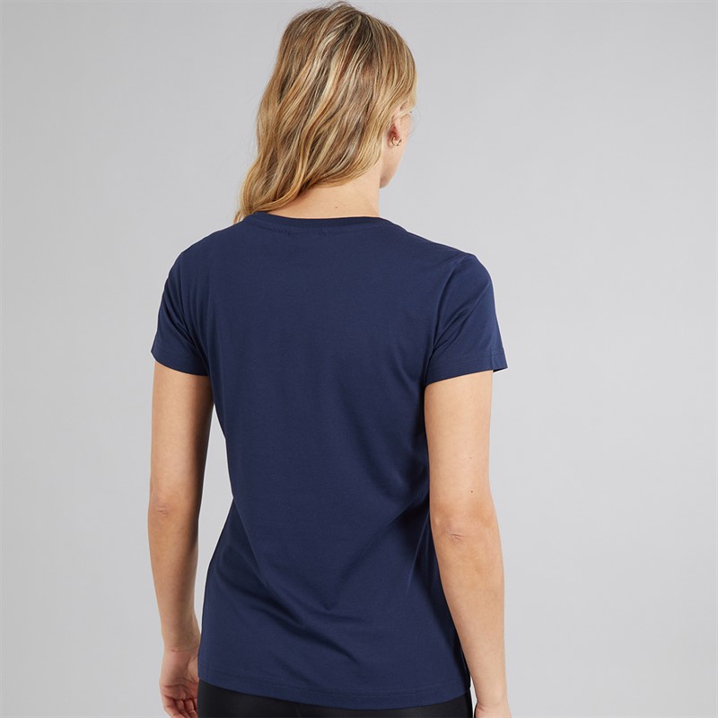 Speedo Womens Club Plain T-Shirt Navy