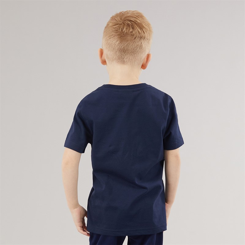 Speedo Junior Club Plain T-Shirt Navy