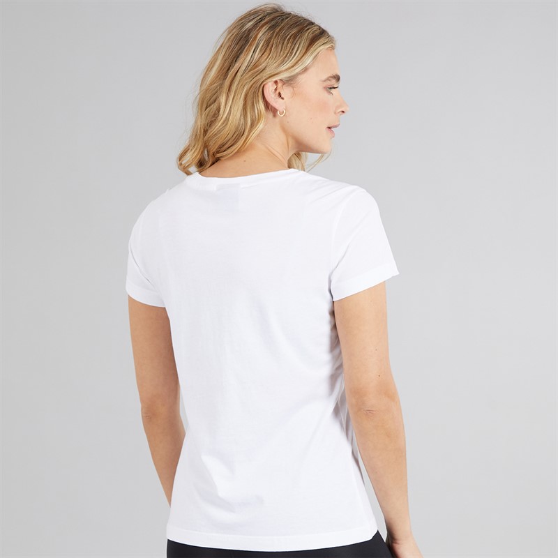 Speedo Womens Club Plain T-Shirt White