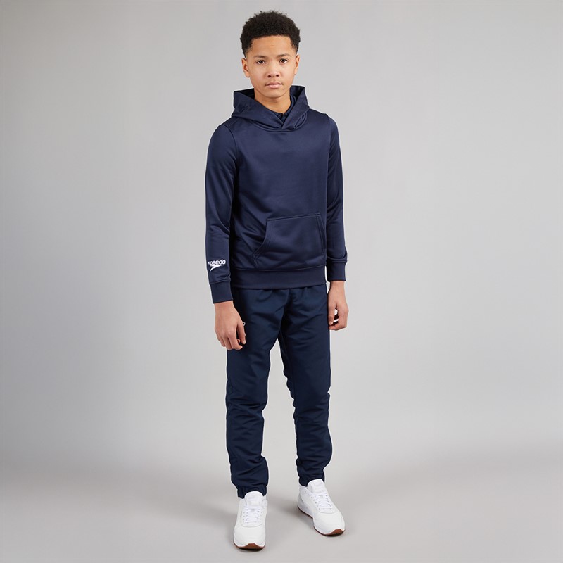 Speedo Junior Club Lightweight Hoodie Navy