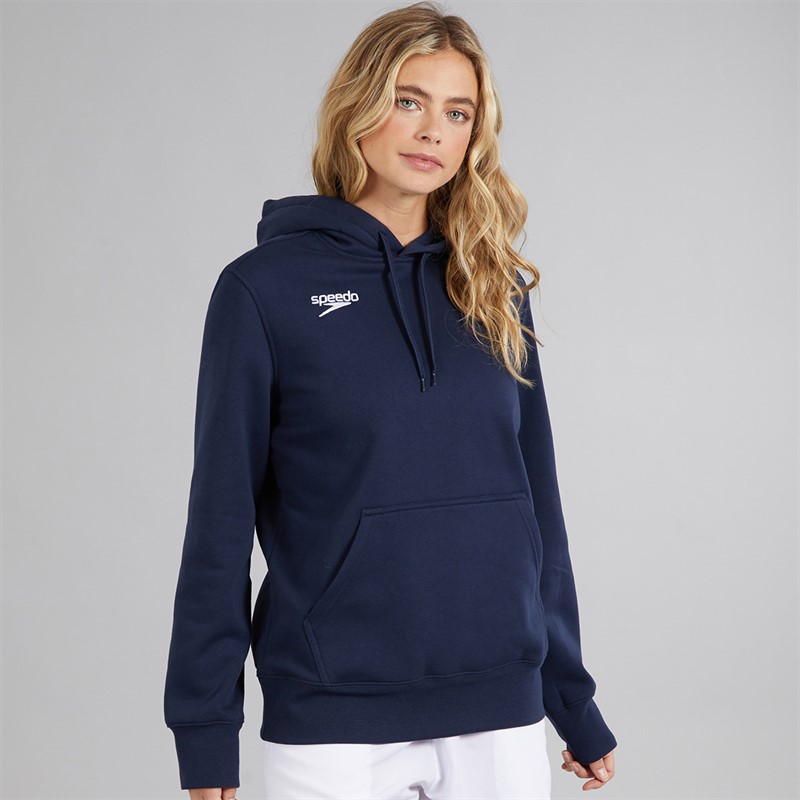Speedo Womens Club Hoodie Navy