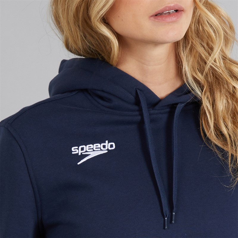 Speedo Womens Club Hoodie Navy