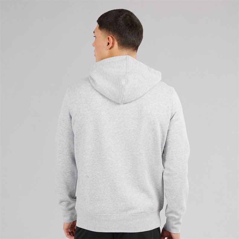 Speedo Mens Club Hoodie Grey Marl