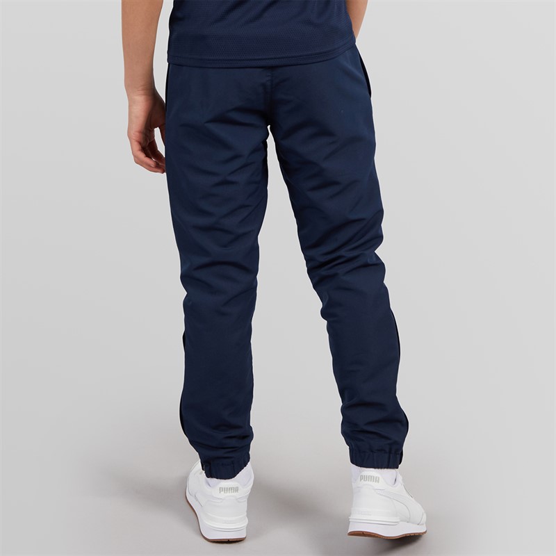 Speedo Junior Club Plain Tapered Cuffed Track Pants Navy