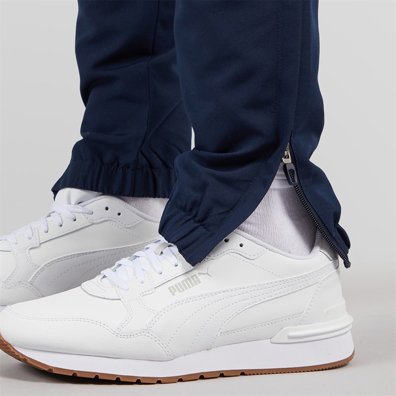 Speedo Junior Club Plain Tapered Cuffed Track Pants Navy