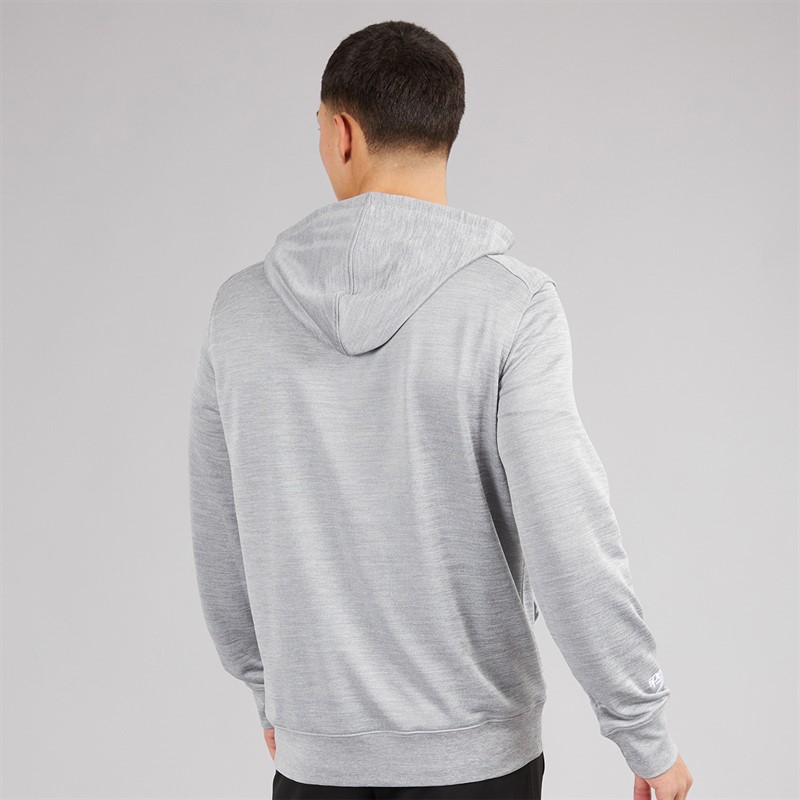 Speedo Mens Club Lightweight Hoodie Grey Marl