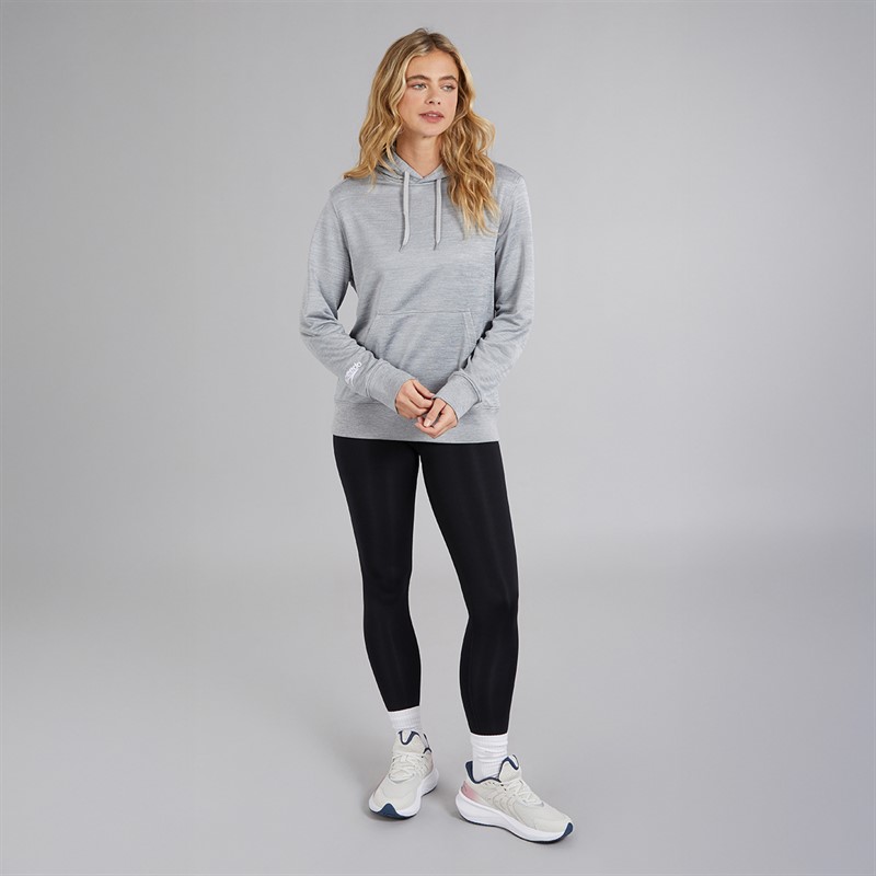 Speedo Womens Club Lightweight Hoodie Grey Marl
