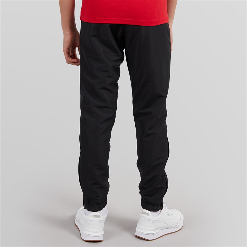 Speedo Junior Club Plain Tapered Cuffed Track Pants Black