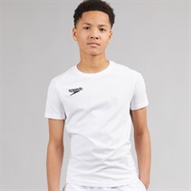 Speedo Junior Club Plain T-Shirt White