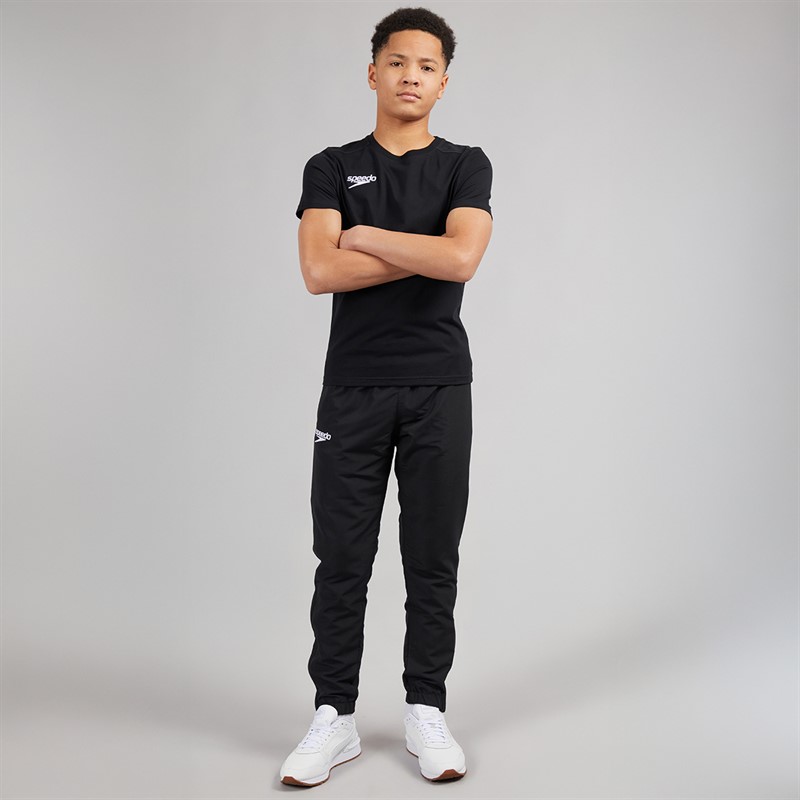 Speedo Junior Club Plain T-Shirt Black