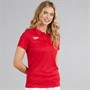 Speedo Womens Club Dry Polo Shirt Flag Red