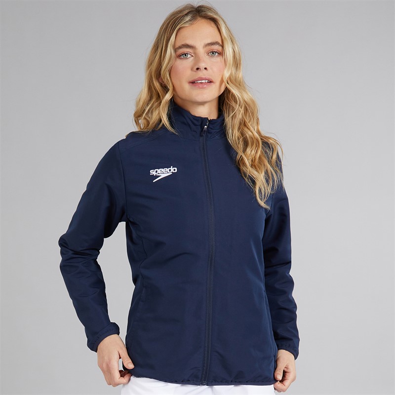 Speedo Womens Club Track Jacket Navy