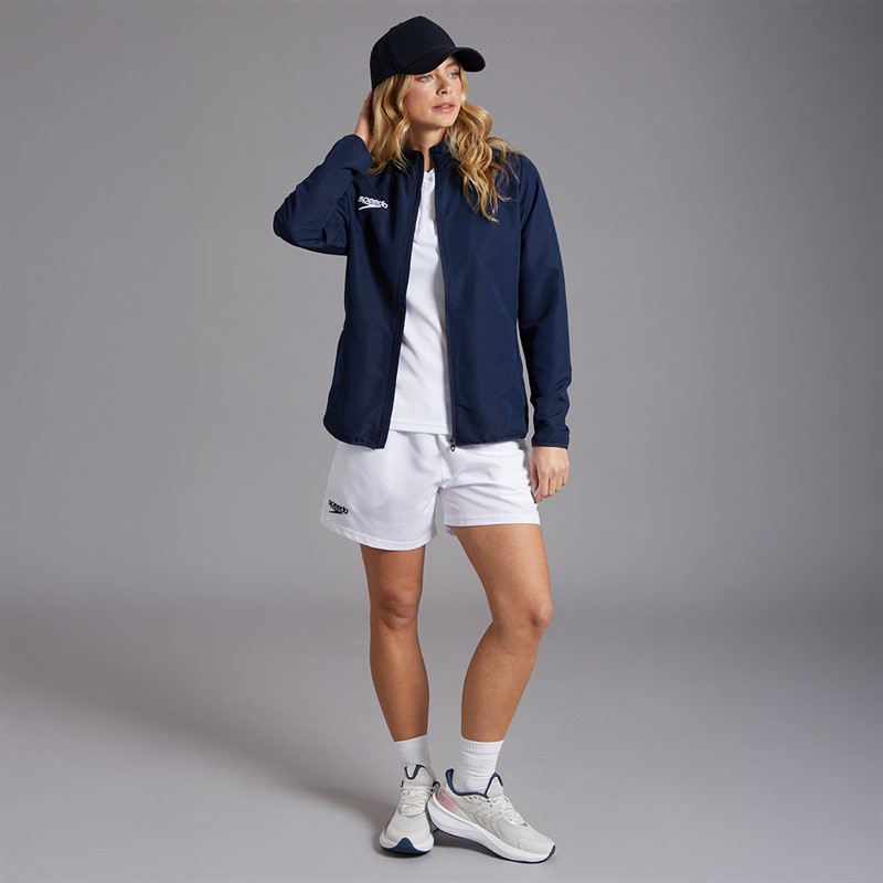 Speedo Womens Club Track Jacket Navy