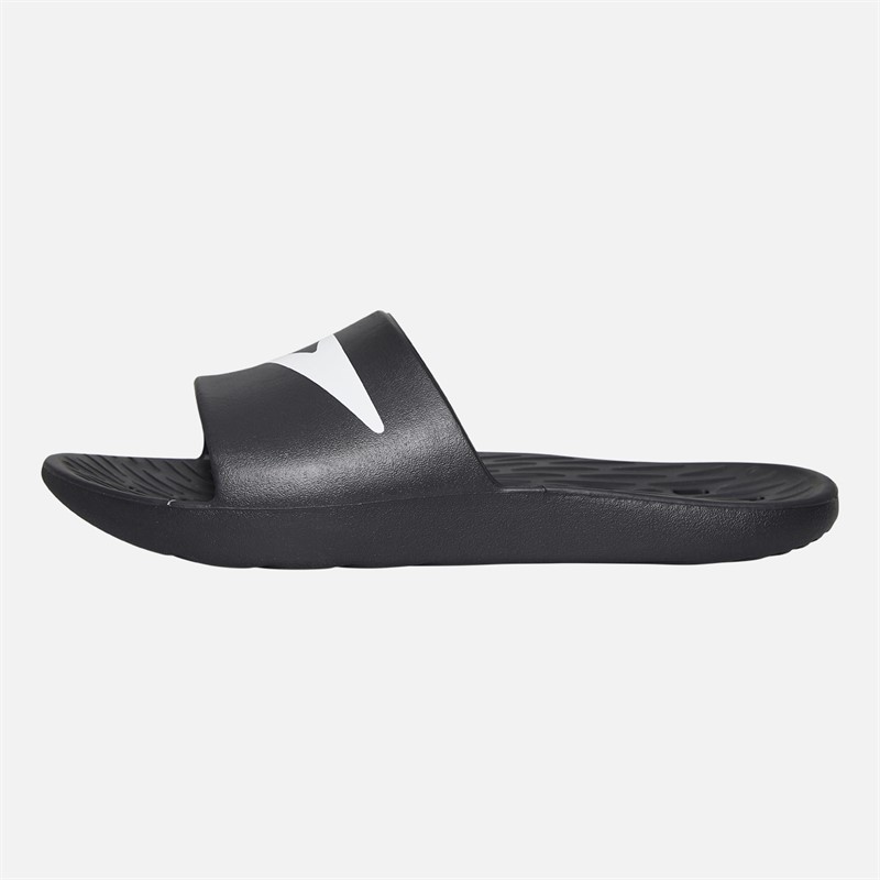 Speedo Mens Logo Slides Black