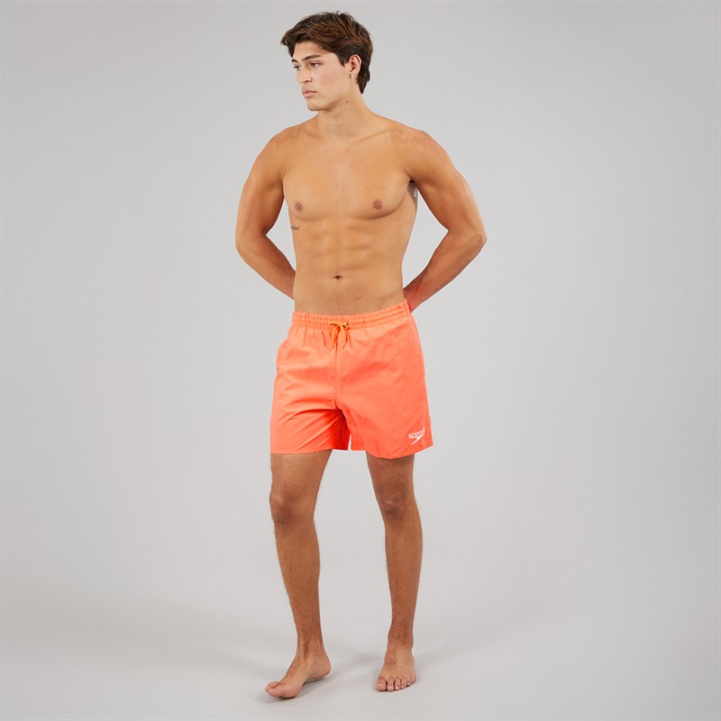 Speedo Mens Essentials 16 Inch Water Shorts Summer Orange