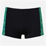 Speedo Mens Hyperboom Panel Aqua Shorts Turquoise Gem