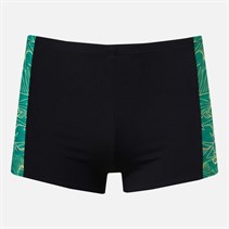 Speedo Mens Hyperboom Panel Aqua Shorts Turquoise Gem