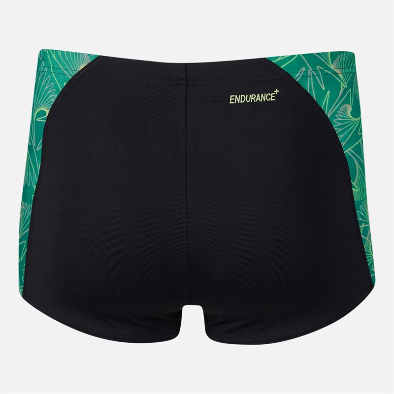 Speedo Mens Hyperboom Panel Aqua Shorts Turquoise Gem
