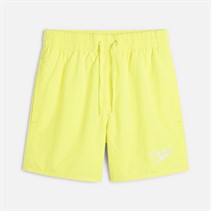 Speedo Junior Boys Essential 13 Inch Swim Shorts Hyper Yellow/Cobalt/Emerald