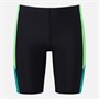 Speedo Mens Dive Splice Jammers Black/Turquoise Gem