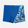 Speedo Boys Digital Allover Print Aqua Shorts Picton Blue