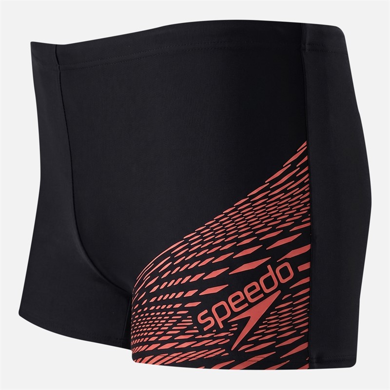 Speedo Mens Medley Logo Aqua Shorts Coral Sands