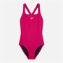 Speedo Junior Girls Endurance+ Medalist One-Piece Swimsuit Electric Pink