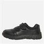 Start-Rite Junior Boys Learn Wide Fit Shoes Black Leather