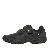 Start-Rite Boys Tarantula Narrow Fit Shoes Black Leather