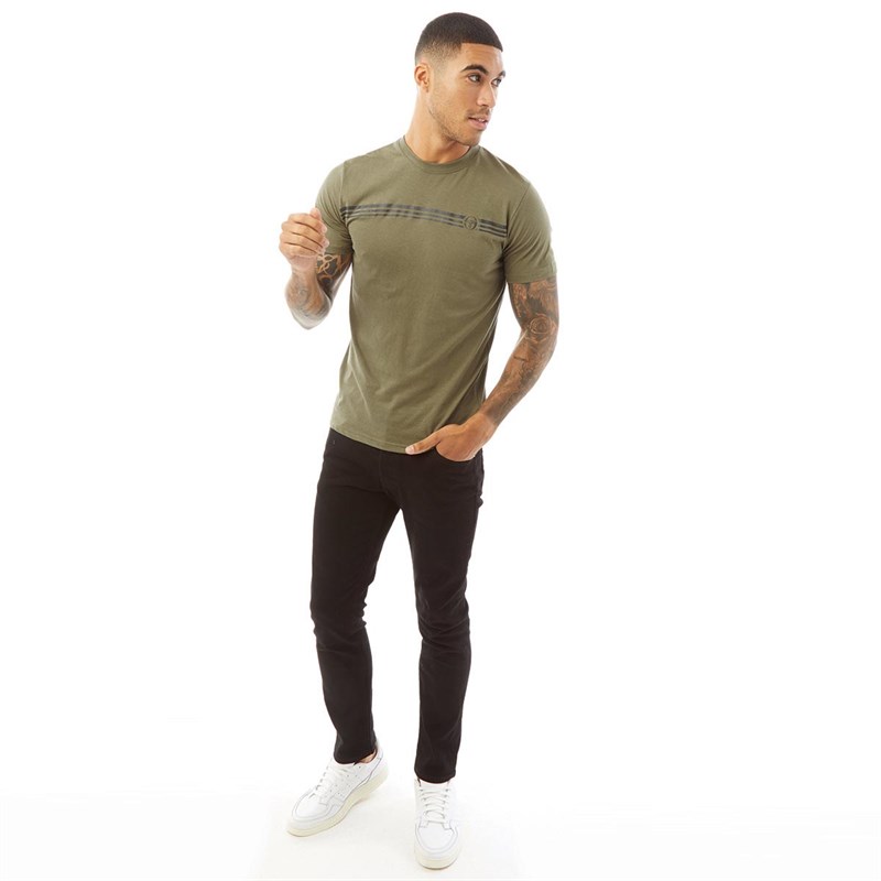 Sergio Tacchini Tee-Shirt Homme Vert