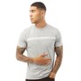 Sergio Tacchini Tee-Shirt Homme Gris Clair Chiné