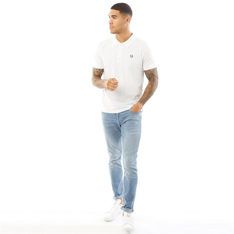 Sergio Tacchini Polo Homme Blanc