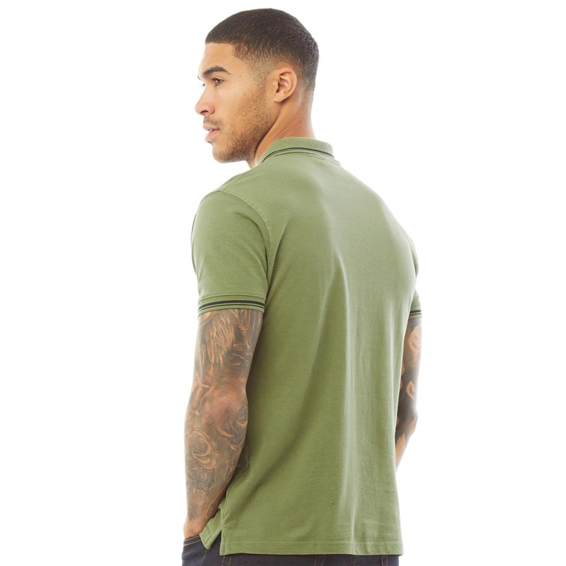 Sergio Tacchini New Blow Polo Shirt In White/maritime