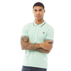 Sergio Tacchini striped logo T-shirt in green