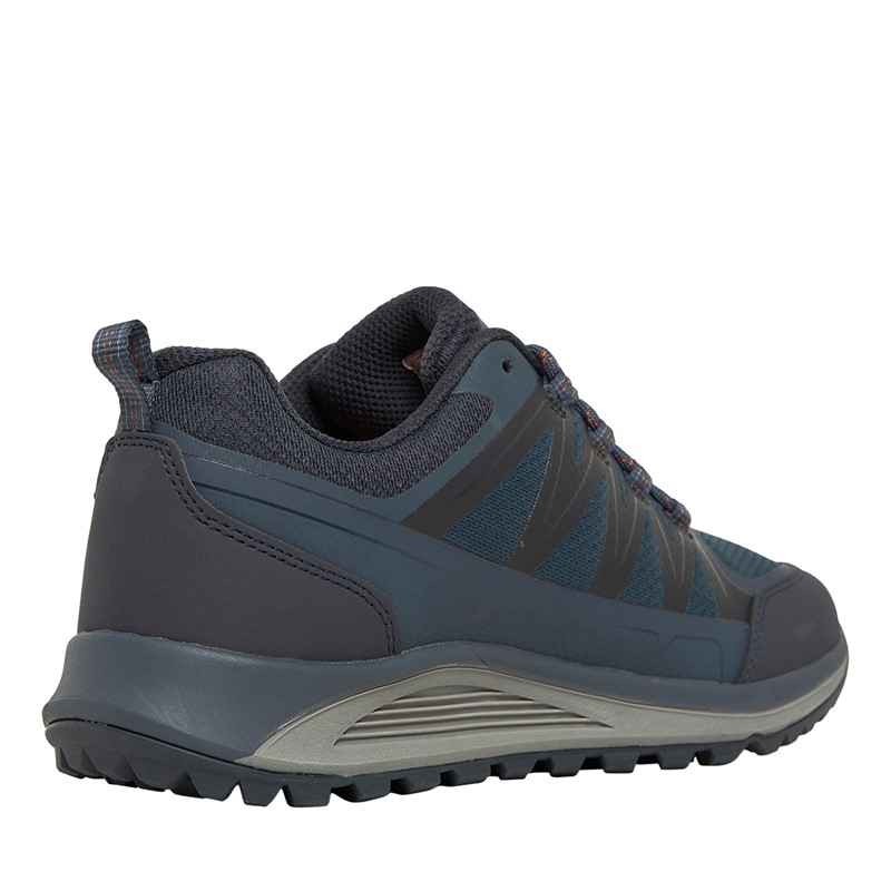 Sprayway Mens Burbage Low Hydrodry Waterproof Hiking Shoes Navy