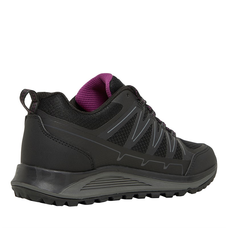 Sprayway Womens Burbage Low Hydrodry Waterproof Hiking Shoes Black